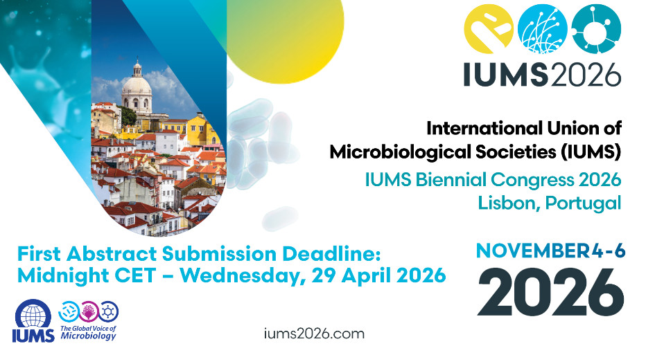 IUMS 2026 – Abstract Submission: First Deadline Approaching